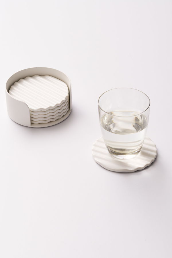 Yamazaki Home Wave Coaster Set