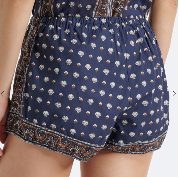 DEN Vienna Short - Bleu Foulard De La Mer