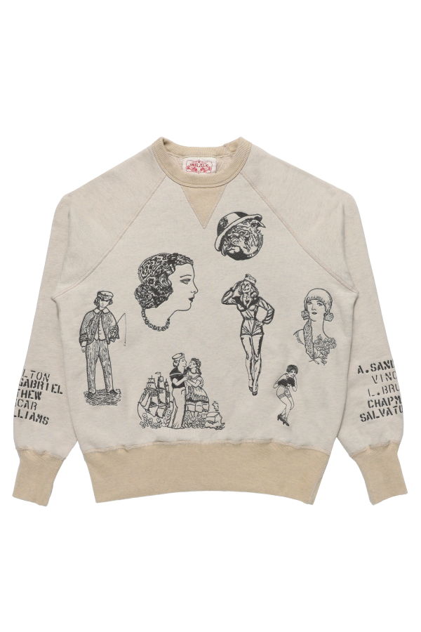 Samuel Zelig Duffle Crewneck Sweatshirt - Gray