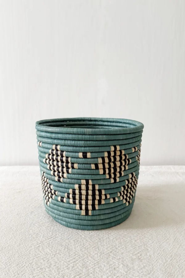 amsha Mifuti Storage Basket - Blue