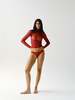 mai petit Julia Top - Cherry Leopardo - Thumbnail 4