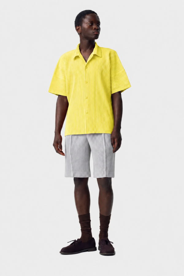 Issey Miyake Button-Up Oversized S/L Shirt