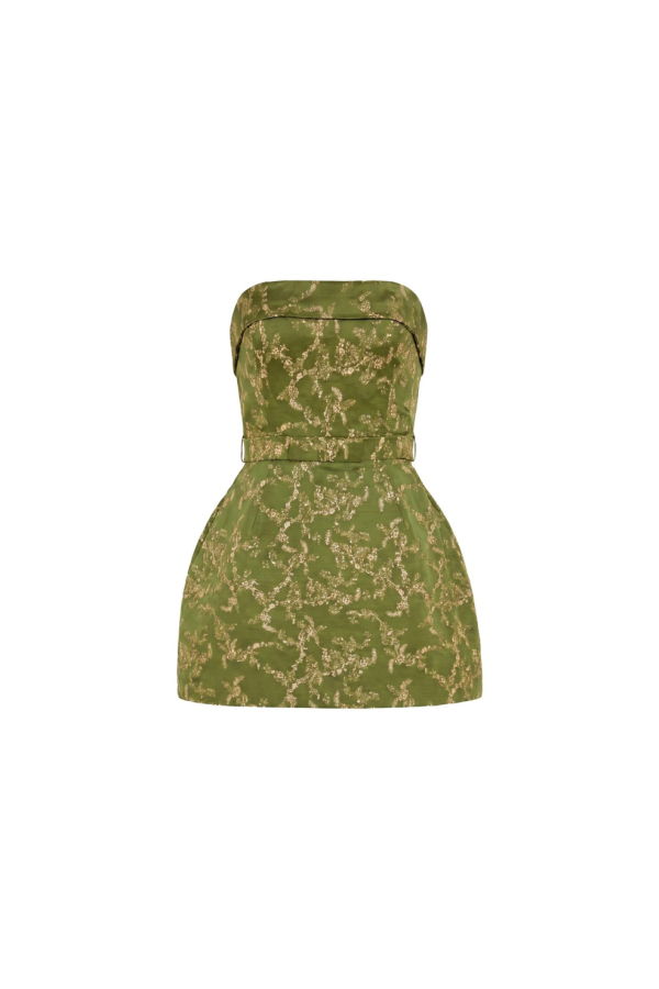 Amanda Uprichard Avalee Skort Romper - Christina Print