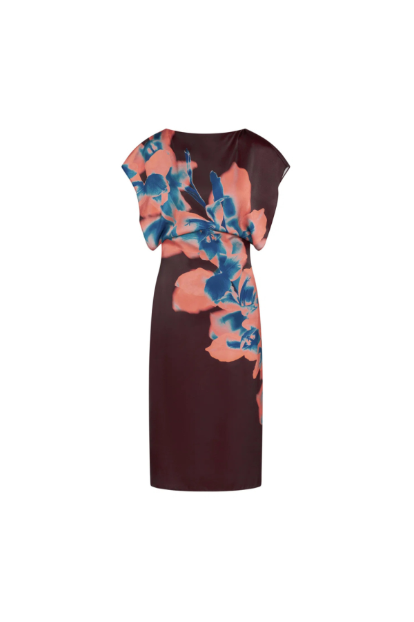 Misa Los Angeles Lenny Dress - Cerulean Orchid