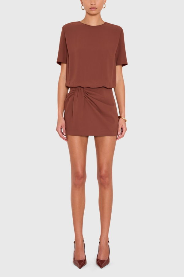 Amanda Uprichard Willa Romper - Harvest