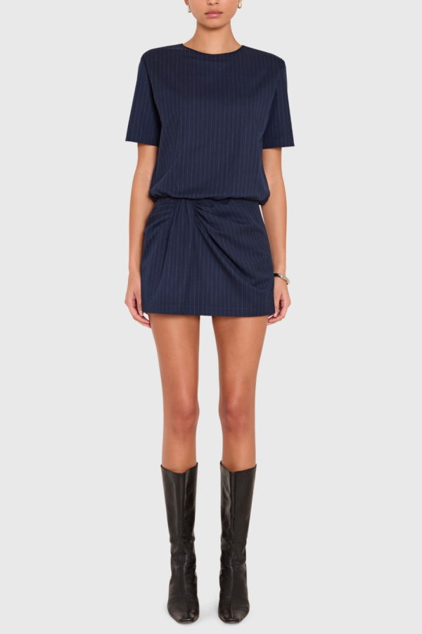 Amanda Uprichard Willa Romper - Navy