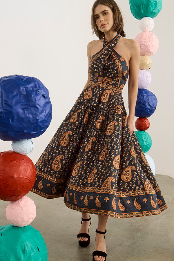 Hunter Bell Bellamy Dress - Glen Paisley