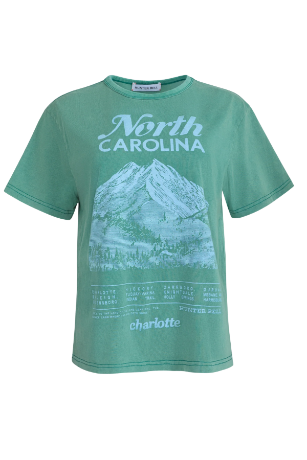 Hunter Bell North Carolina Tee - Pinegrove