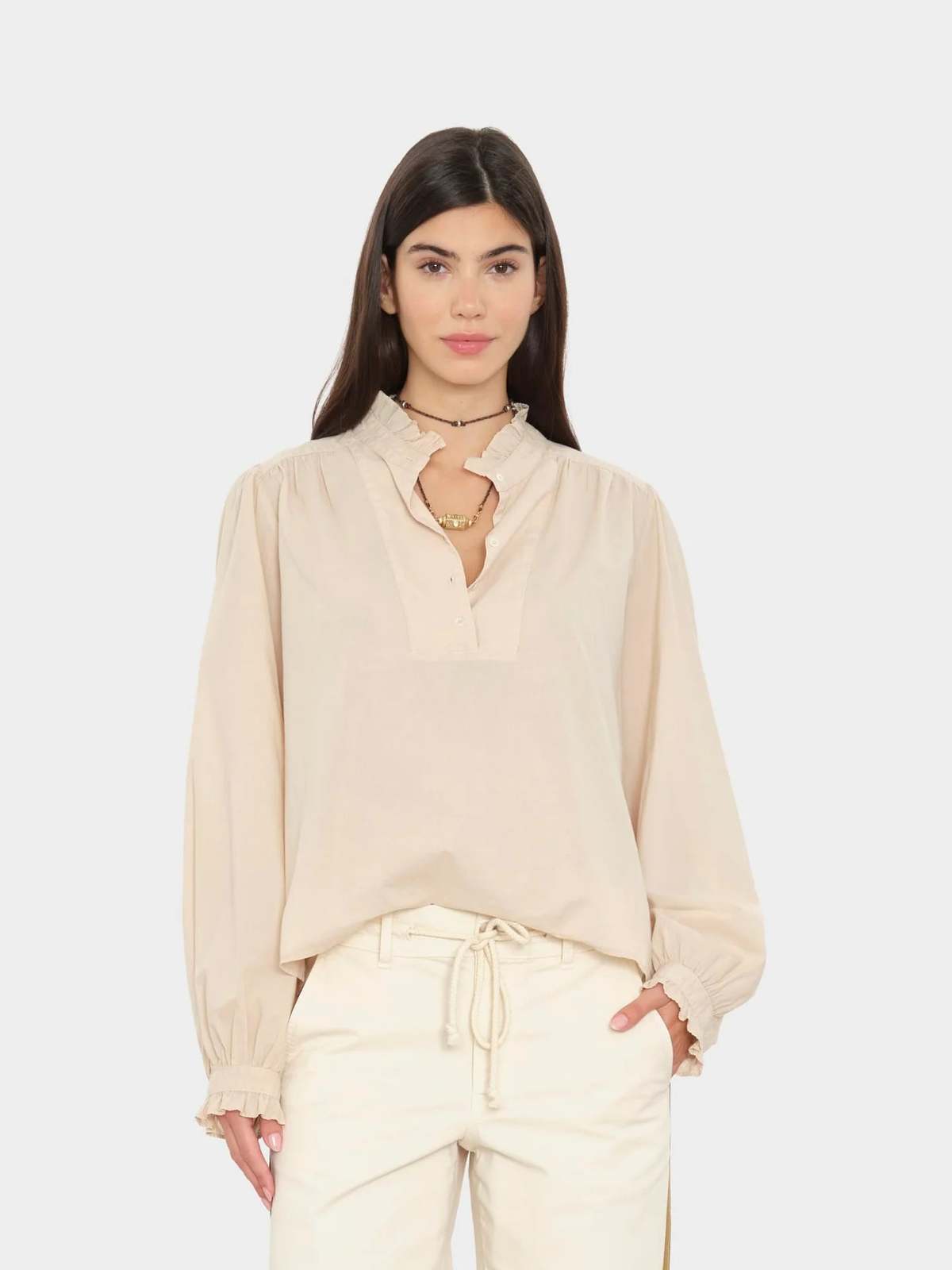 Xirena Dorien Top - Parchment - Image 1 of 3