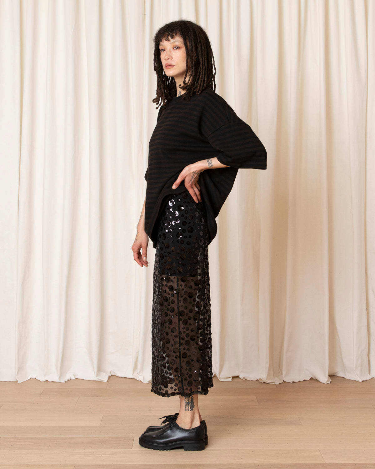 Ali Golden Oversized T-Shirt - Image 4 of 8