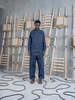 Henrik Vibskov Amphi Pants - Rinse Denim - Thumbnail 3