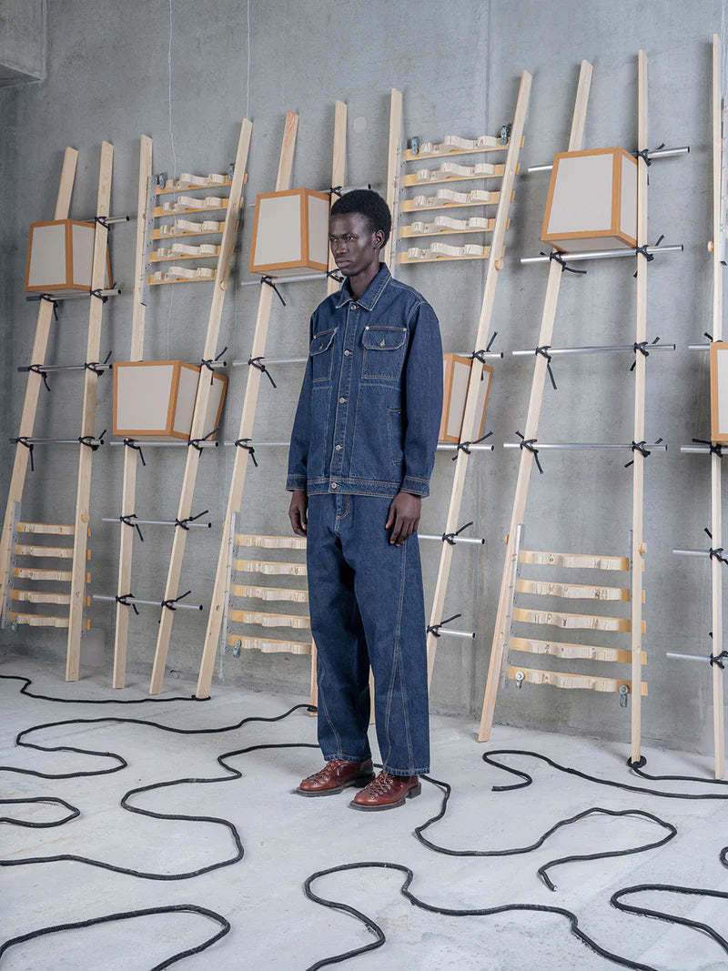 Henrik Vibskov Amphi Pants - Rinse Denim
