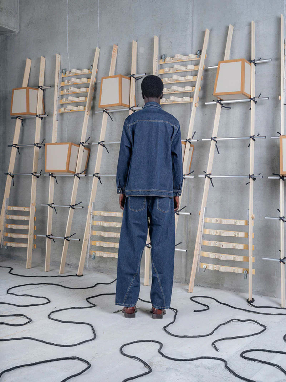 Henrik Vibskov Amphi Pants - Rinse Denim - Image 5 of 5