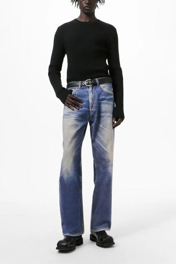 Our Legacy Denim Pants - Azure Print
