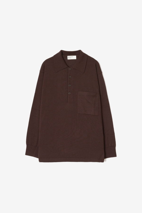 Universal Works L/S Pullover Knit Shirt