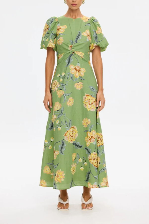 Kivari Eve Maxi Dress - Green