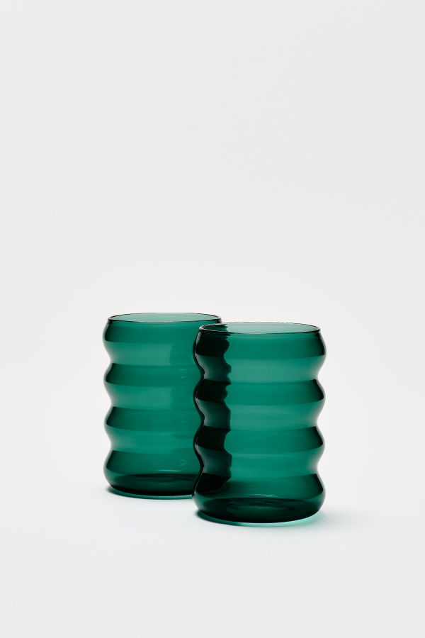 Sophie Lou Jacobsen Ripple Cup Set - Teal