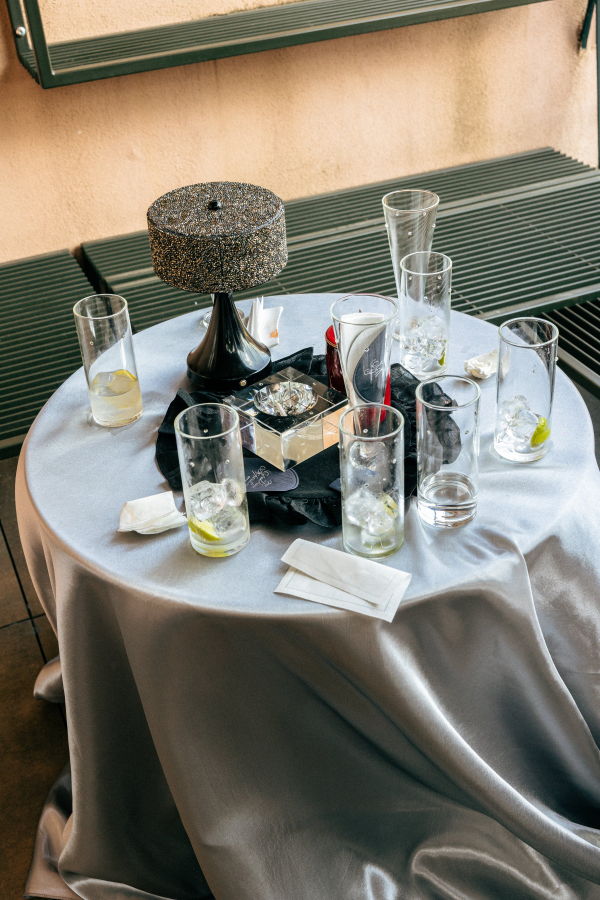 Sophie Lou Jacobsen Venezia Collins Glass Set - Clear with Swarovski Crystal