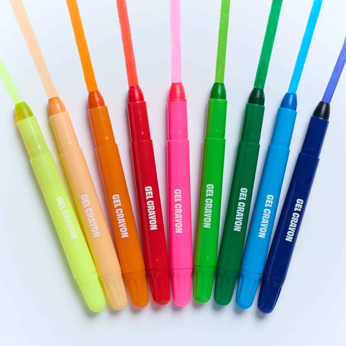 Omy Set of 9 Gelly Flow Gel Crayons - Multicolour | Garmentory