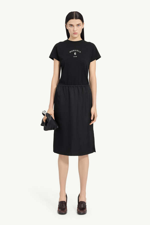 Maison Margiela Satin Midi Skirt | Garmentory