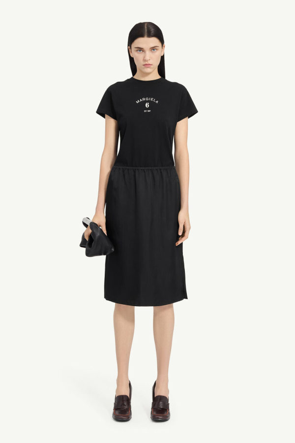 Maison Margiela Satin Midi Skirt