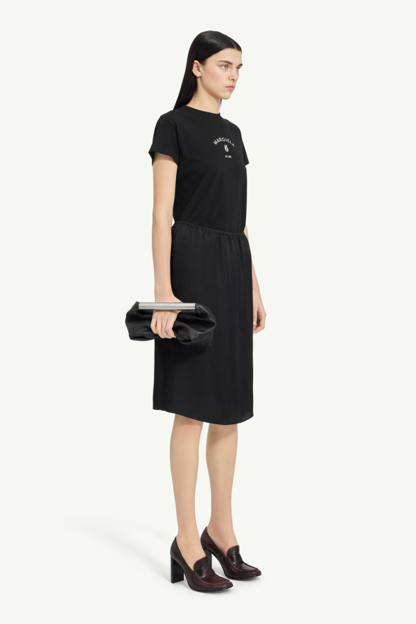 Maison Margiela Satin Midi Skirt