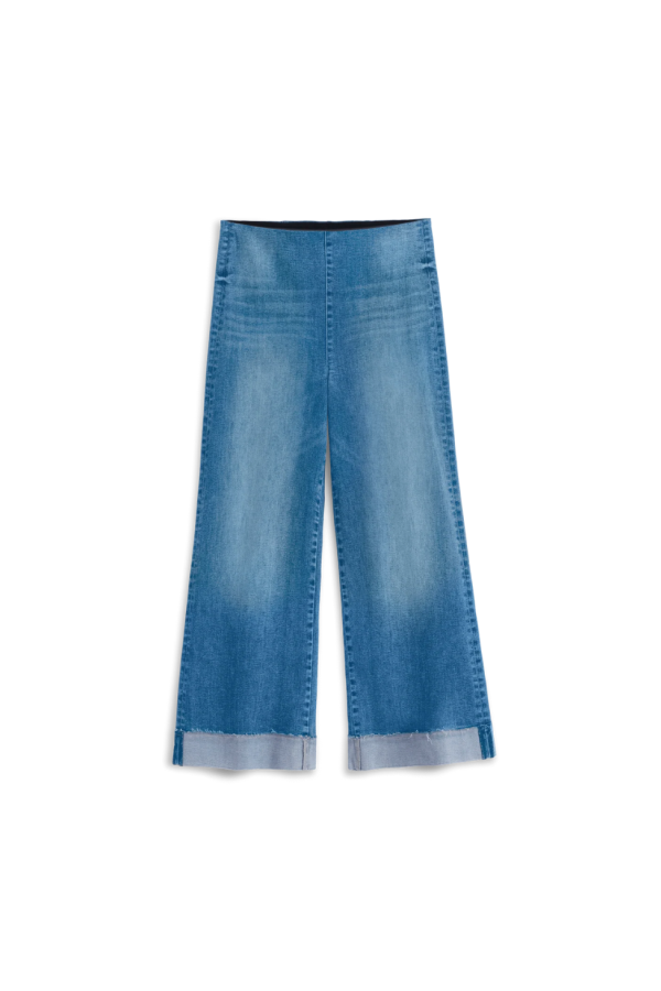 Frank & Eileen Westport Illusion Cuff Pull-On Jean - 2013 Wash