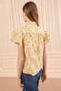 Ulla Johnson Estela S/S Cotton Top - Chamomile - Thumbnail 2