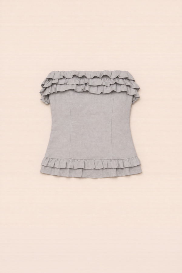 Carmen Says Noctis Fringe Top