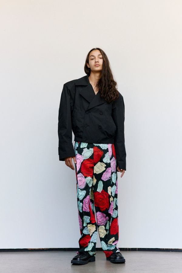 Marni Poplin Cotton Double Breasted Jacket
