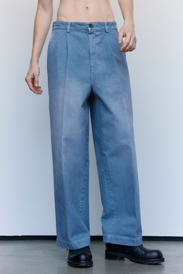 Marni Sunfaded Cotton Work Pant