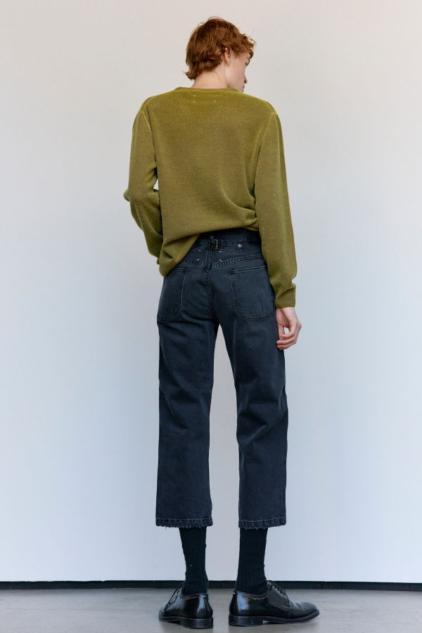 Maison Margiela Virgin Wool V-Neck Sweater