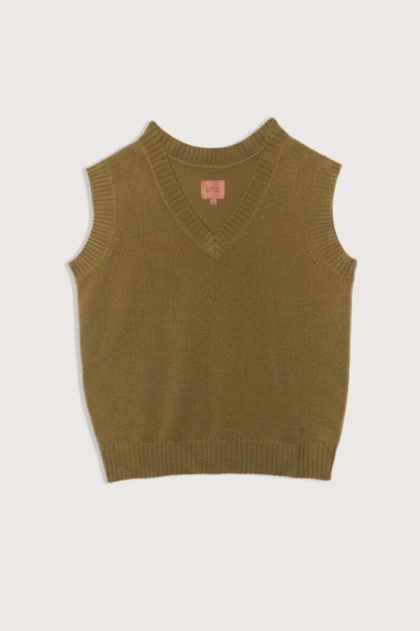 Jamie Haller The Knit Vest - Moss