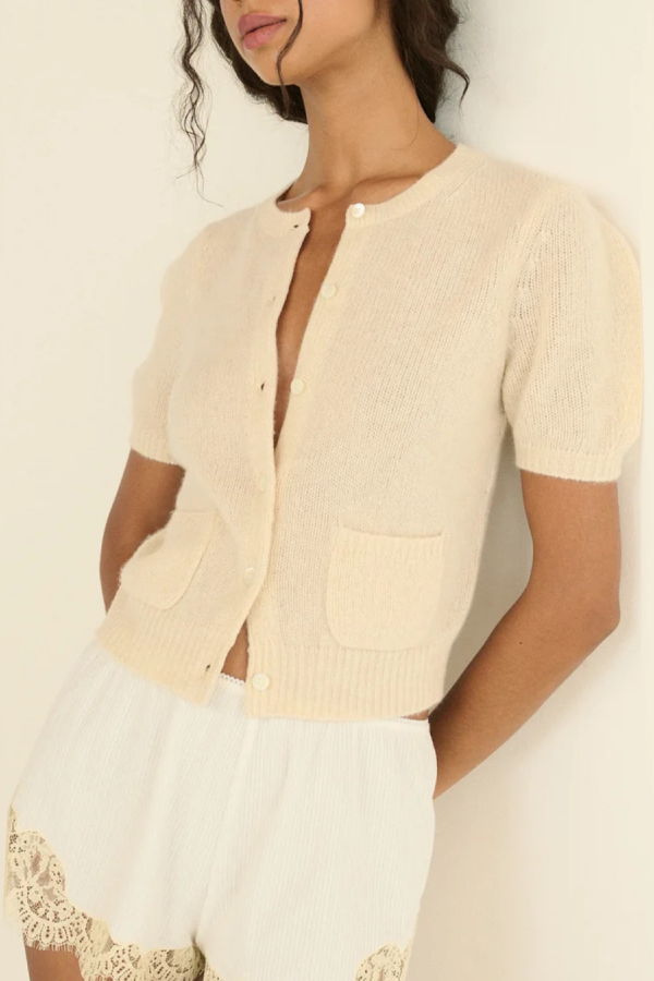 DÔEN Alesia Cardigan - Dogwood