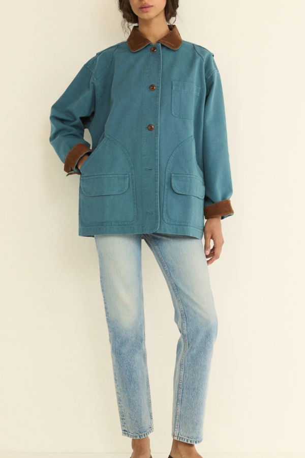 DÔEN Pascual Jacket - Caspian Blue
