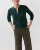 MASHBURN Rosie Cardigan - Green/Blue Leopard - Thumbnail 2