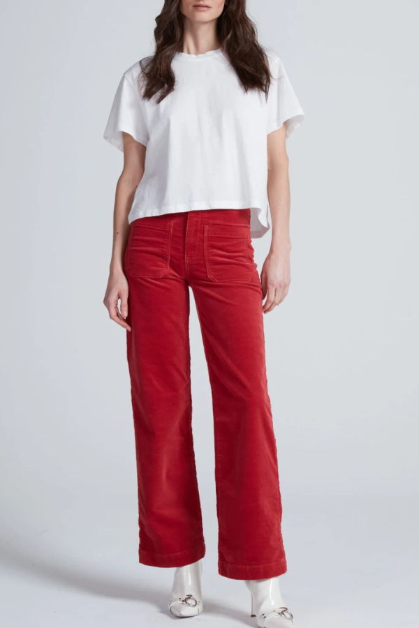 ASKKNY Sailor Cord Jeans - Vintage Red