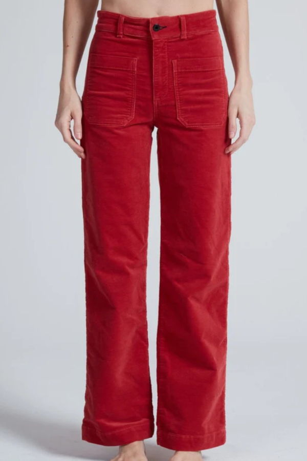 ASKKNY Sailor Cord Jeans - Vintage Red