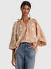 Alice + Olivia Norah Embroidered Blouse - Thumbnail 1