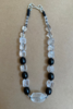 Matthew Swope Rock Crystal & Onyx Necklace - Thumbnail 1