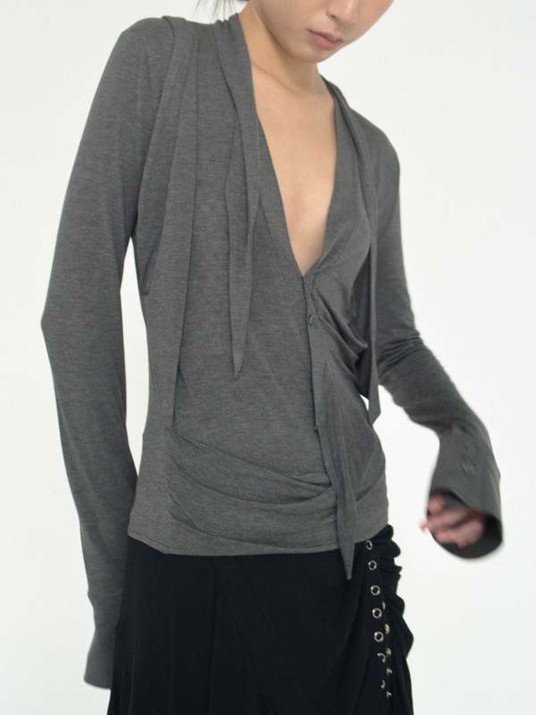 CARO CHIA Adoya Long Sleeve Shirt | Garmentory