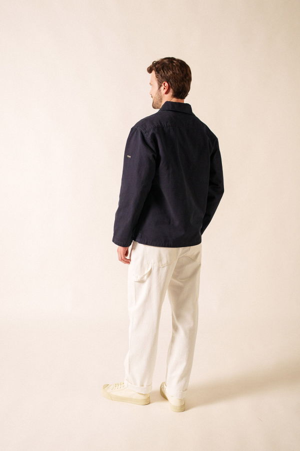 Saint James Nemo French Sailor Jacket - Navy