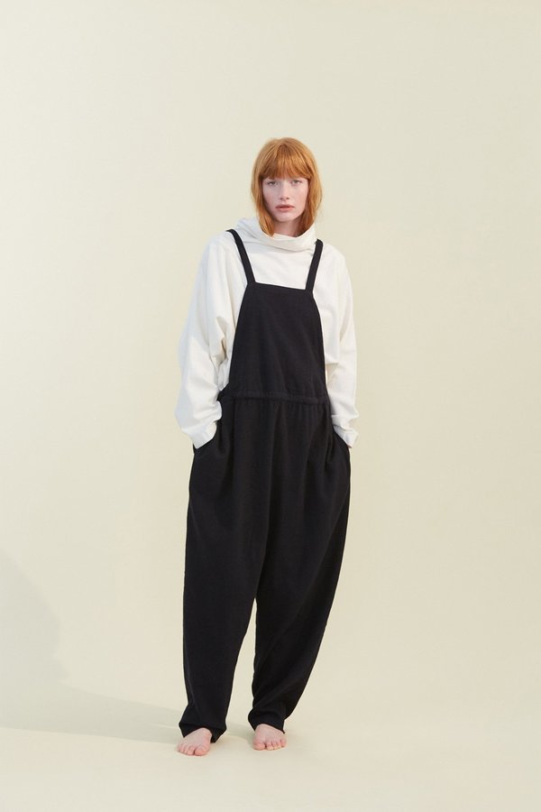 black crane sack overall