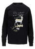 Y's Message Sweatshirt - Black - Thumbnail 1