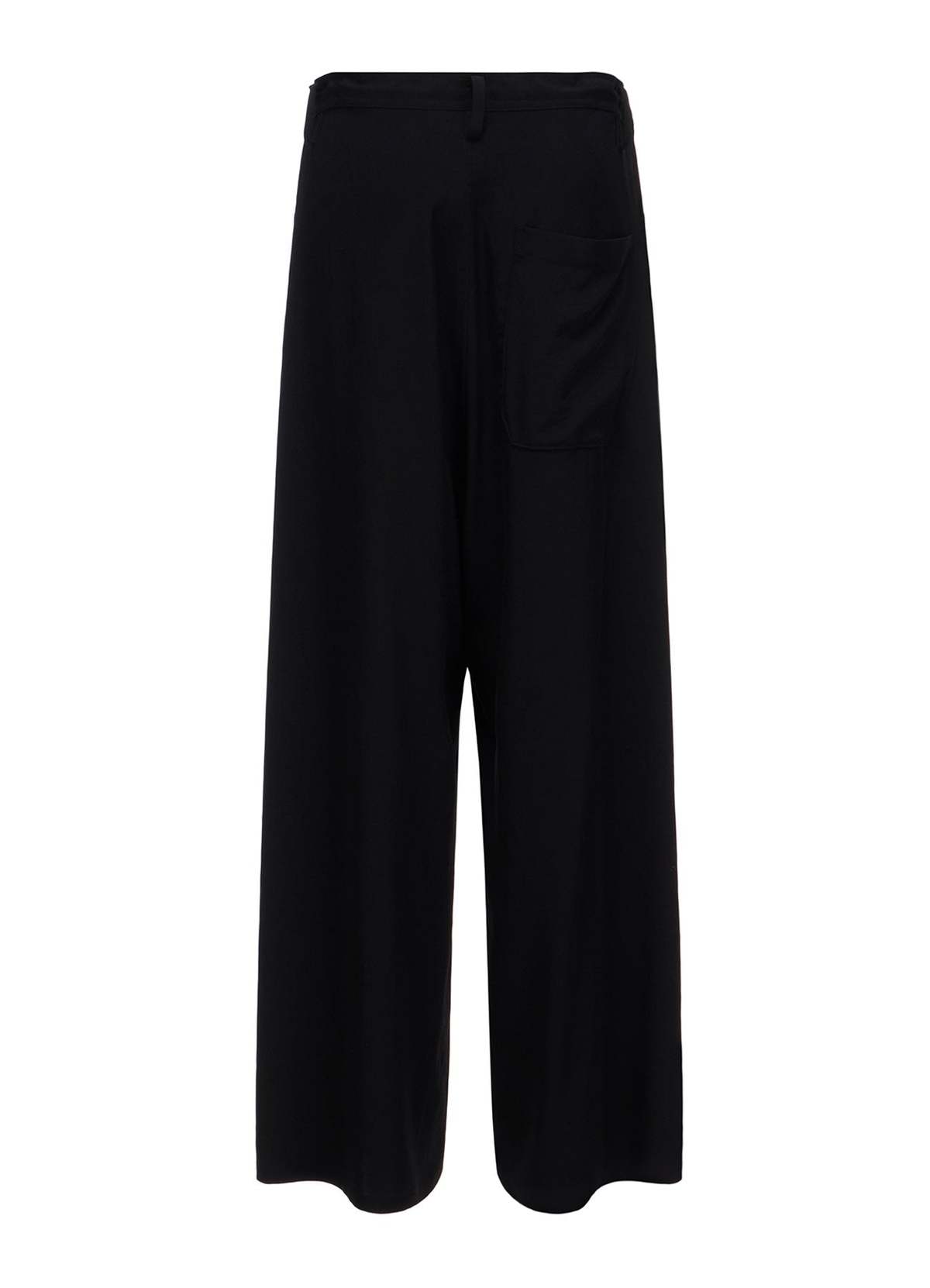 Y's O-Long Straight Pants - Black - Image 2 of 2