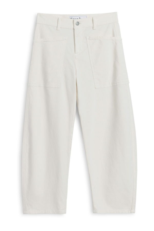 Frank & Eileen Bray Barrel Pant - Chalk