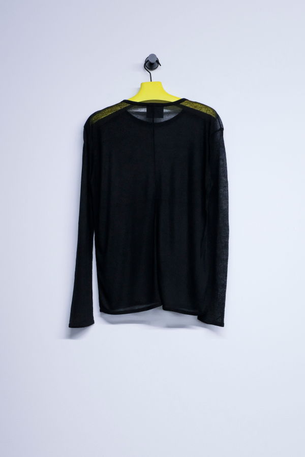 Gabriela Coll Garments No.300 Cashmere & Modal Rib Jersey Top