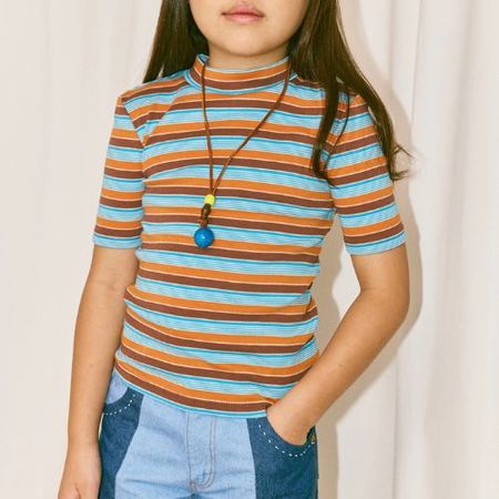 Kids Misha & Puff Child Turtleneck - Buff Bohemia Cream | Garmentory