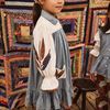 KIDS Misha & Puff Harvest Ingrid Dress - Onsen - Thumbnail 1