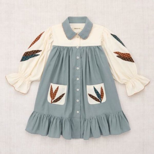 KIDS Misha & Puff Harvest Ingrid Dress - Onsen